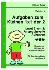 Aufgaben 1x1 der 2 - Level 3 d - Variation 1.pdf